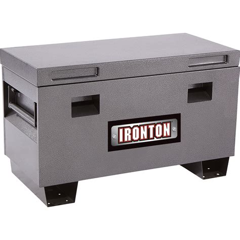 metal job site storage boxes